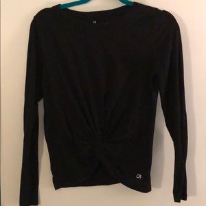 GapFit center twist long-sleeve shirt